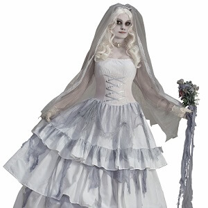 Victorian Ghost Bride Halloween Costume