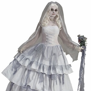 Victorian Ghost Bride Halloween Costume | Happy Halloween Costumes