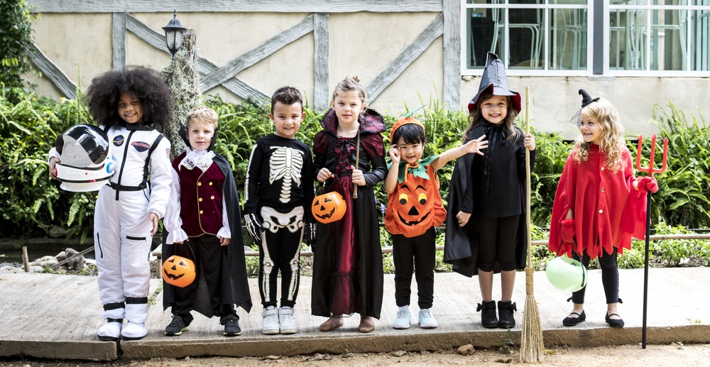 Kids all dressed up