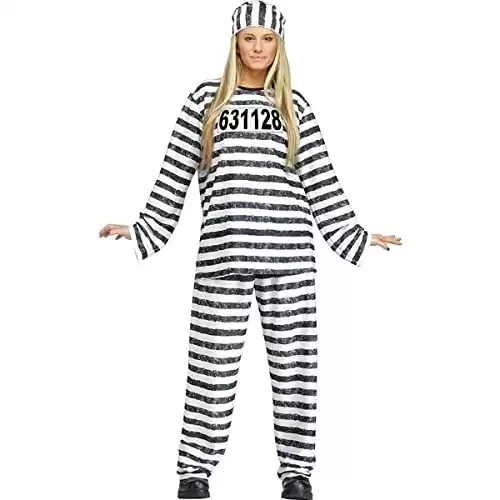 Fun World Jailhouse Honey Adult Costume