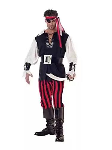 Adult Sized Cutthroat Pirate Costume