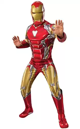 Rubie's Adult Men's Marvel Avengers 4 Deluxe Iron Man Costume & Mask