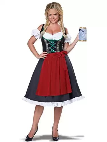 Womens Fraulein Oktoberfest Costume