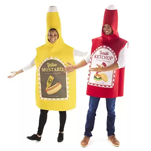 Hauntlook Ketchup & Mustard Couples Costume