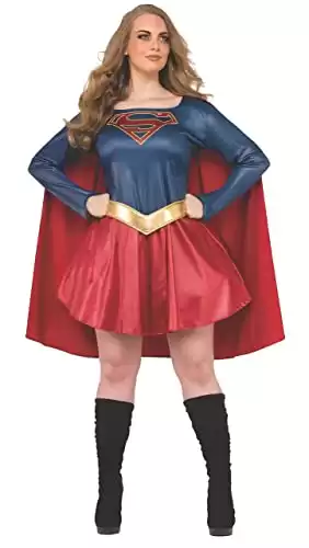 Rubie's Plus Size Adult Supergirl TV Curvy Costume
