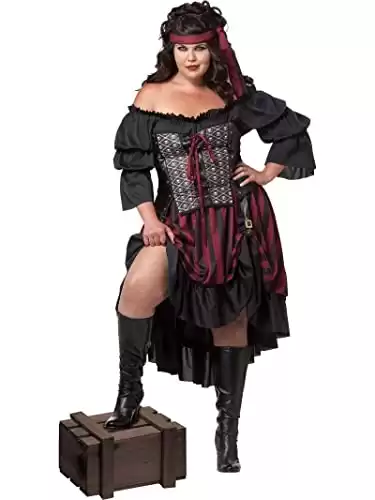 Plus Size Pirate Wench Costume