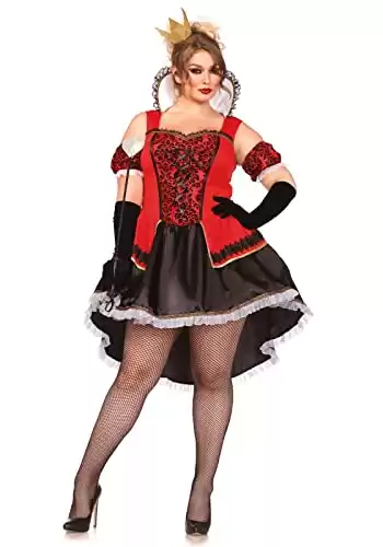 Women's Plus-Size Sexy Queen of Hearts Costume
