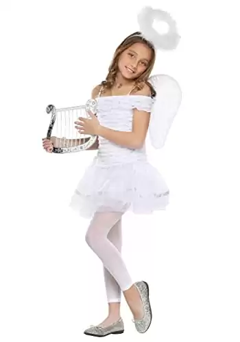 Girls Little Angel Costume