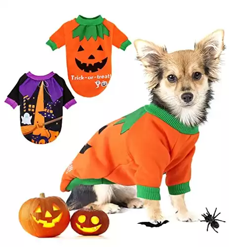 Dog Halloween Shirt Costume for Small Dogs