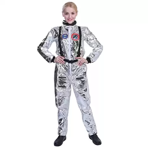 EraSpooky Women Astronaut Spaceman Costume