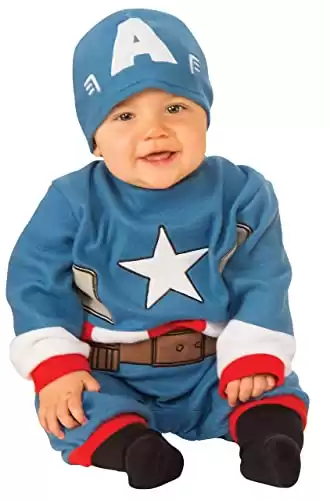 Rubie's Baby's Marvel Captain America Romper Costume