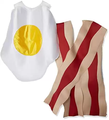 Rasta Imposta Bacon and Eggs Couples Costume