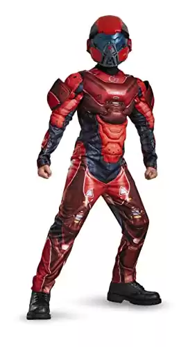 Red Spartan Classic Muscle Halo Microsoft Costume
