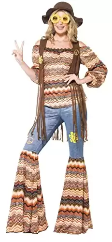 Smiffys Women's Harmony Hippie Costume