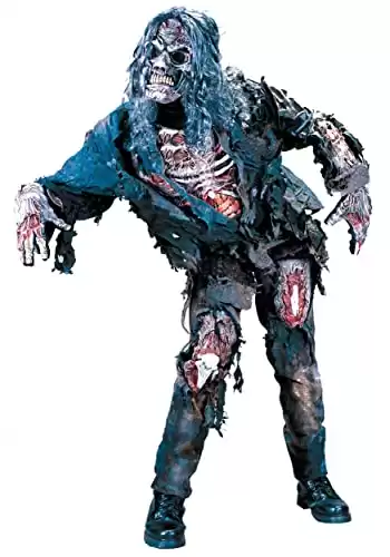 Fun World Men's Complete 3D Zombie Costume