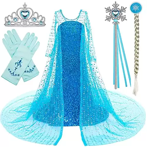 Princess Snow Queen Act 2 Costumes for Girls