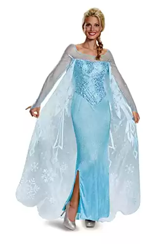 Disney womens Disguise Elsa Prestige Adult Costume