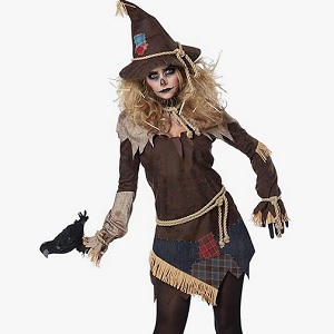 Creepy Scarecrow Women’s Costume